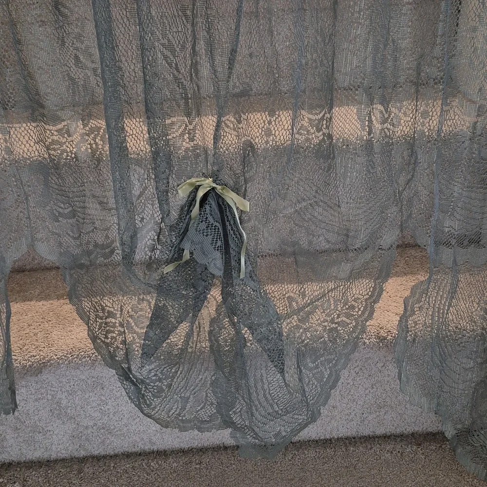 Sage Olive Green Valance Curtain 60